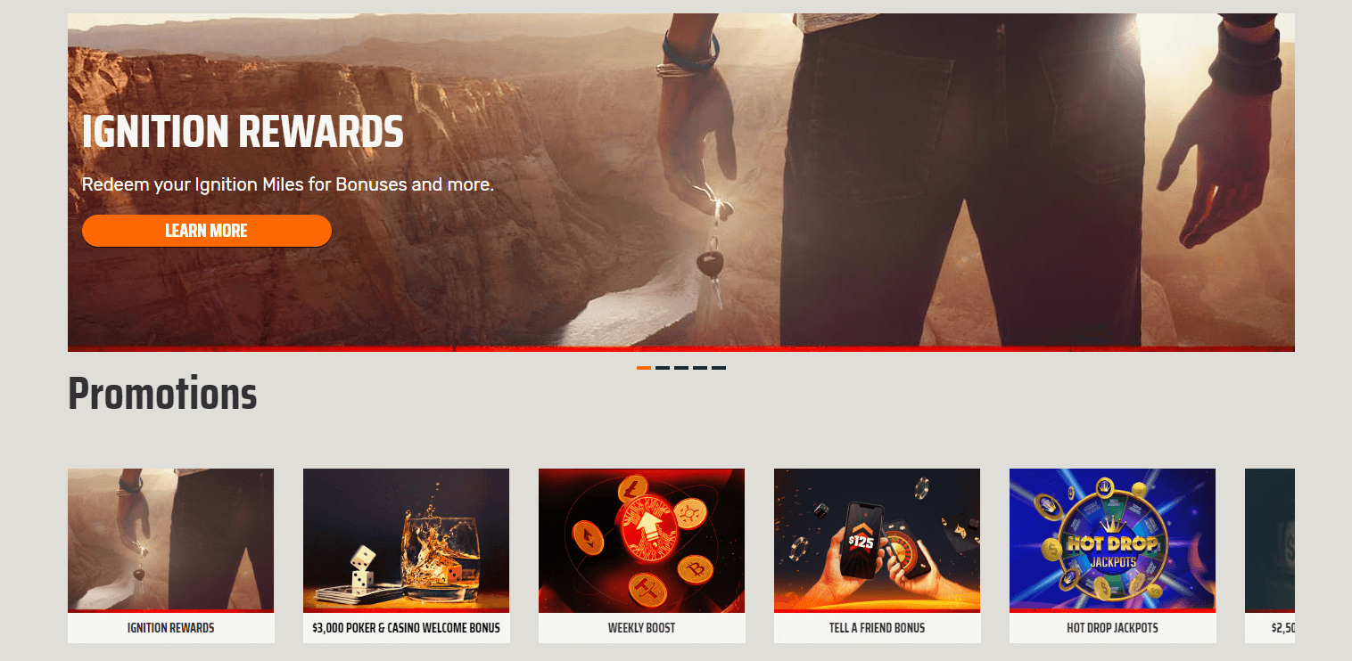 Ignition Casino Review (2023) 1000 BONUS