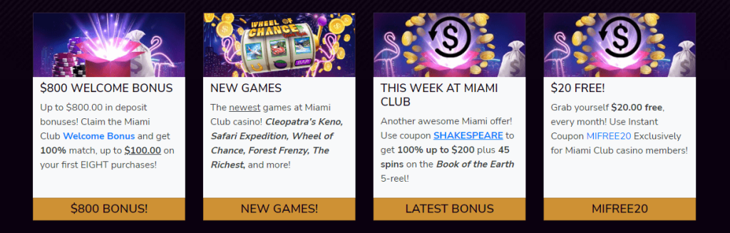 miami club promotions