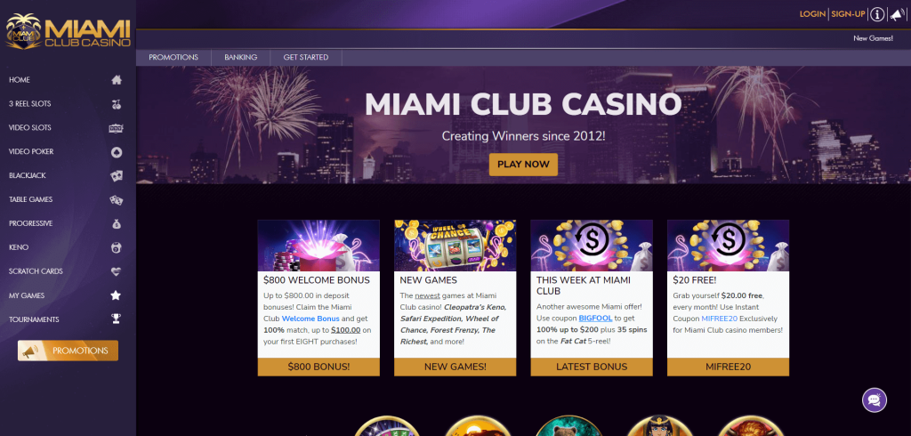 miami club casino