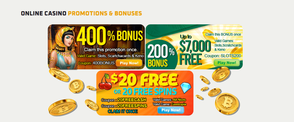 slots plus bonuses